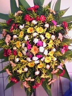 Coroa de Flores Naturais.